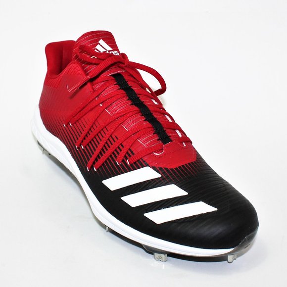 Adidas Adizero Afterburner 6 Red/Black Baseball Cleats Men's 13 NWT! - Picture 2 of 11
